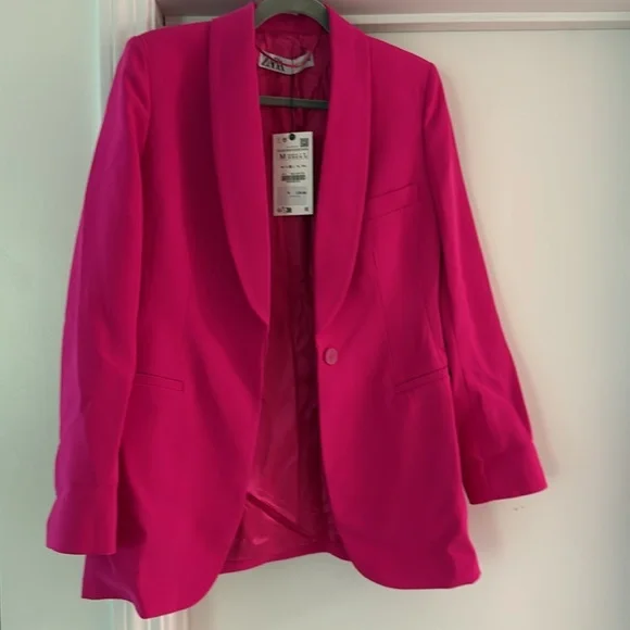 NWT in box — Zara Women's Fuchsia Suit - Picture 5 of 7